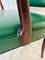 Heritage Danish Rosewood Green Leather Armchair, 1960s 6