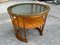Table Basse Ronde Art Déco de Slagelse Møbelværk, Danemark, 1940s 5