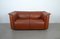 Austrian Hochbarett Leather Sofa by Karl Wittmann for Wittmann, 1970s, Image 2