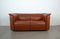 Austrian Hochbarett Leather Sofa by Karl Wittmann for Wittmann, 1970s 1
