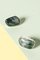 Silver and Moss Agate Earrings from Gussi, 1957, Set of 2, Image 2