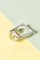 Silver and Rock Crystal Ring by Claës Giertta, 1967, Image 1