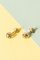 Gold Stud Earrings by Liisa Vitali for Nesto, 1960s, Set of 2, Image 2