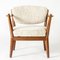 Mid-Century Schaffell Sessel, 1960er, 2er Set 3