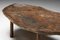 Mesa de centro Wabi Sabi brutalista grande, años 60, Imagen 9