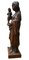 17th Century Virgin and Child Carved in Walnut Wood 4