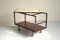 Mid-Century Mahogany and Formica Bar Cart by Georges Frydman for E.F.A., 1950s, Image 4