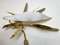 Large Regency Wheat Sheaf Corn Insect Wall Light, 1980s, Image 5