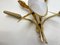 Large Regency Wheat Sheaf Corn Insect Wall Light, 1980s, Image 8