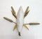 Large Regency Wheat Sheaf Corn Insect Wall Light, 1980s, Image 1