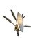 Large Regency Wheat Sheaf Corn Insect Wall Light, 1980s, Image 7