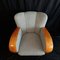 Set of Art Deco Armchairs with Silver Gray Fabric, 1930s, Image 6