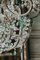 Lampadario con perline in cristallo e fiori verdi, Italia, Immagine 5