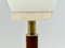 Mid-Century Tripod Brass & Teak Table Lamp from Kalmar, 1950s 5