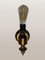 Vintage Golden Brass Wall Light, 1960s 3