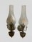 Goldene Vintage Wandlampe aus Messing, 1960er 3