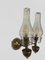 Goldene Vintage Wandlampe aus Messing, 1960er 6