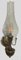 Goldene Vintage Wandlampe aus Messing, 1960er 2