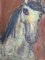 Eugeniusz Tukan-Wolski, White Horse, Mixed Media on Paper 2