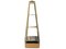 Vetrinette a forma di obelisco in ottone e vetro di Willy Rizzo, anni '70, set di 2, Immagine 3