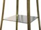 Obelisk Display Stands in Brass and Glass by Willy Rizzo, 1970s, Set of 2, Image 6