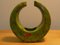 Green Enamelled Ashtray by Roberto Rigon for Bertoncello Ceramiche Darte, Italy, 1970s 1