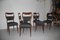 Italienische Mid-Century Stühle, 1950er, 6er Set 6