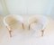 Mid-Century Lounge Charis aus Schaffell & gebeiztem Holz, 1962, 2er Set 11