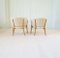 Mid-Century Lounge Charis aus Schaffell & gebeiztem Holz, 1962, 2er Set 7