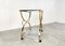 Brass and Acrylic Glass Drink Trolley, 1970s 1
