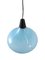 Lampadario a cipolla in vetro attribuito a Massimo Vignelli per Venini, anni '60, Immagine 3