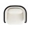 Odette Curvy Club Chair with Black Oak Wood Frame from Fred & Juul 3
