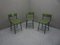 Mid-Century Stühle und Hocker, 1960er 3er Set 1