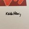 Después de Keith Haring, Composición, Litografía, años 80, Imagen 3