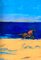 Monika Rossa, A Beach, 2024, Oil on Canvas 3