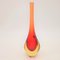 Vaso Sommerso in vetro di Murano di Flavio Poli, 1959, Immagine 4