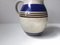 Mid-Century Danish Striped Stoneware Pitcher from Michael Andersen, 1960s 5