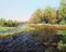 Janis Zingitis, May, The Lobe River Flows Into Ogre, Oil on Canvas, 2000s, Image 1