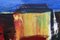 Aleksandr Rodin, City Landscape, Talsi, Oil on Cardboard, 1970s 8