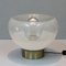 Lámpara de mesa italiana con motivo circular, años 70, Imagen 1