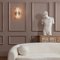 Mosman Bronze Linear Wall Sconce from Pure White Lines 8