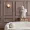 Mosman Bronze Disk Wall Sconce from Pure White Lines, Image 7