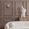 Mosman Bronze Disk Wall Sconce from Pure White Lines, Image 8