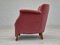 Poltrone in velluto rosa chiaro, Danimarca, anni '60, set di 2, Immagine 19