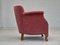 Poltrone in velluto rosa chiaro, Danimarca, anni '60, set di 2, Immagine 11