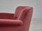 Poltrone in velluto rosa chiaro, Danimarca, anni '60, set di 2, Immagine 20