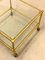 Faux Bamboo Brass Coffee Tables in the style of Maison Bagues, Set of 2, Image 11