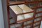 Vintage Dutch Oak / Mahogany Haberdashery Shop Cabinet, 1930s 12