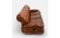 Midcentury Modern Italian Leather Three-Seater Sofa, 1970s, Image 4