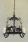 French Wrought Iron Chandelier, 1900 4